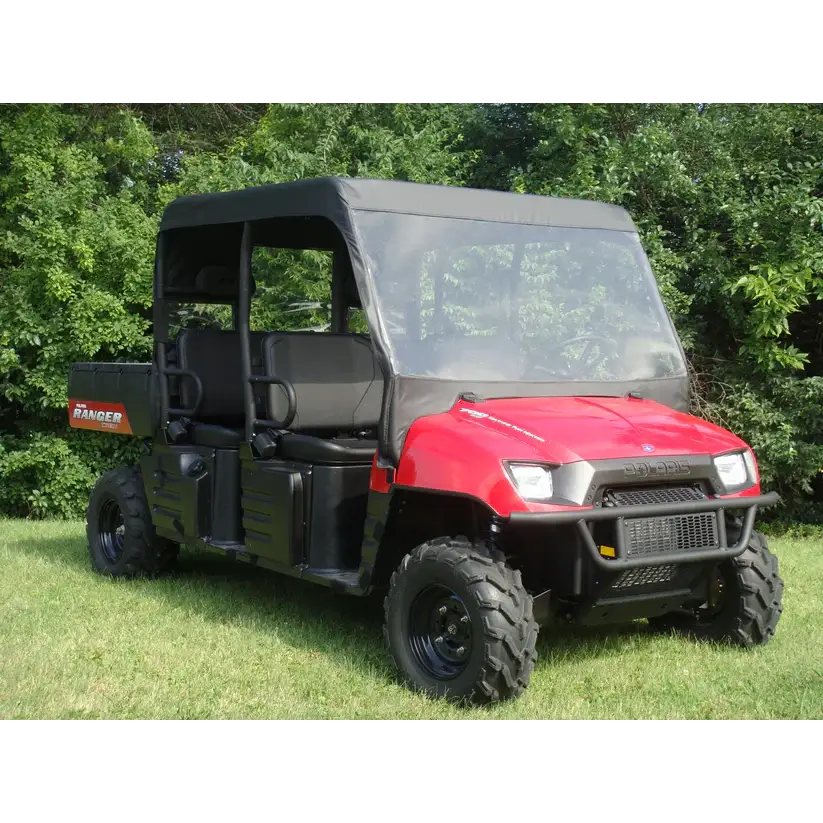 Polaris Ranger Crew 700 (2008-2009) - Vinyl Windshield/Top/Rear Combo