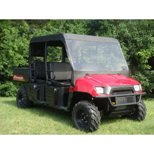 Polaris Ranger Crew 700 (2008-2009) - Vinyl Windshield/Top/Rear Combo