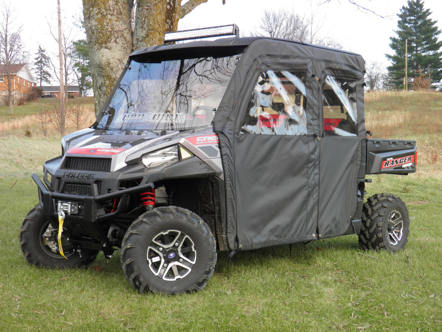 Polaris Ranger Crew 900 - Door/Rear Window Combo - Full Door/Back Panel