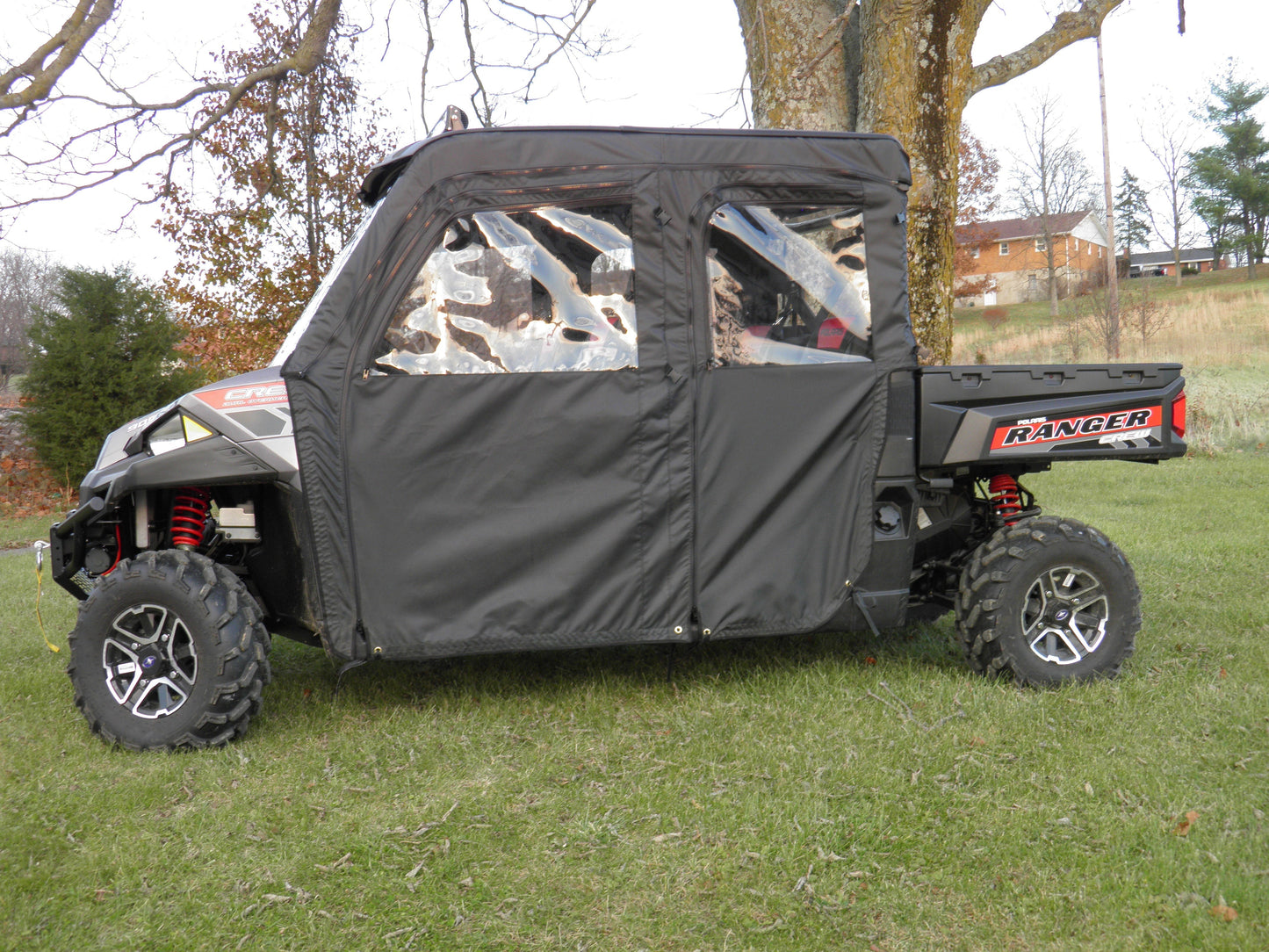 Polaris Ranger Crew 900 - Door/Rear Window Combo - Full Door/Back Panel