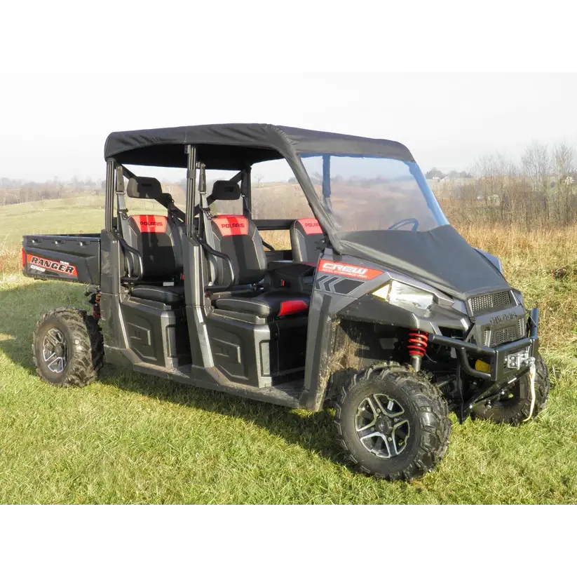 Polaris Ranger Crew 900 - Vinyl Windshield/Top Combo