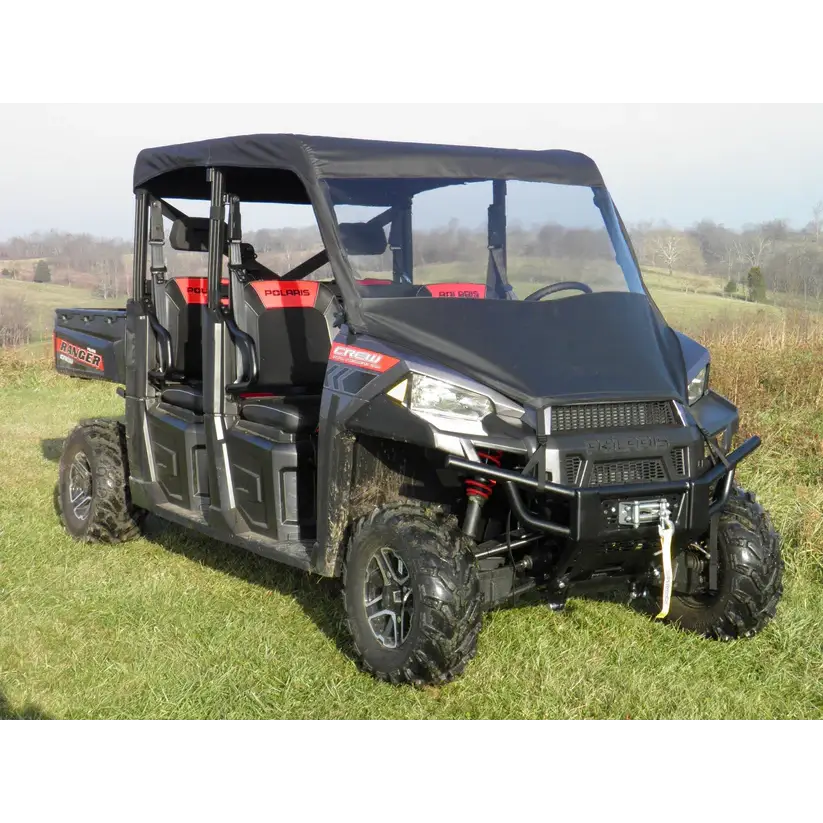 Polaris Ranger Crew 900 - Vinyl Windshield/Top Combo