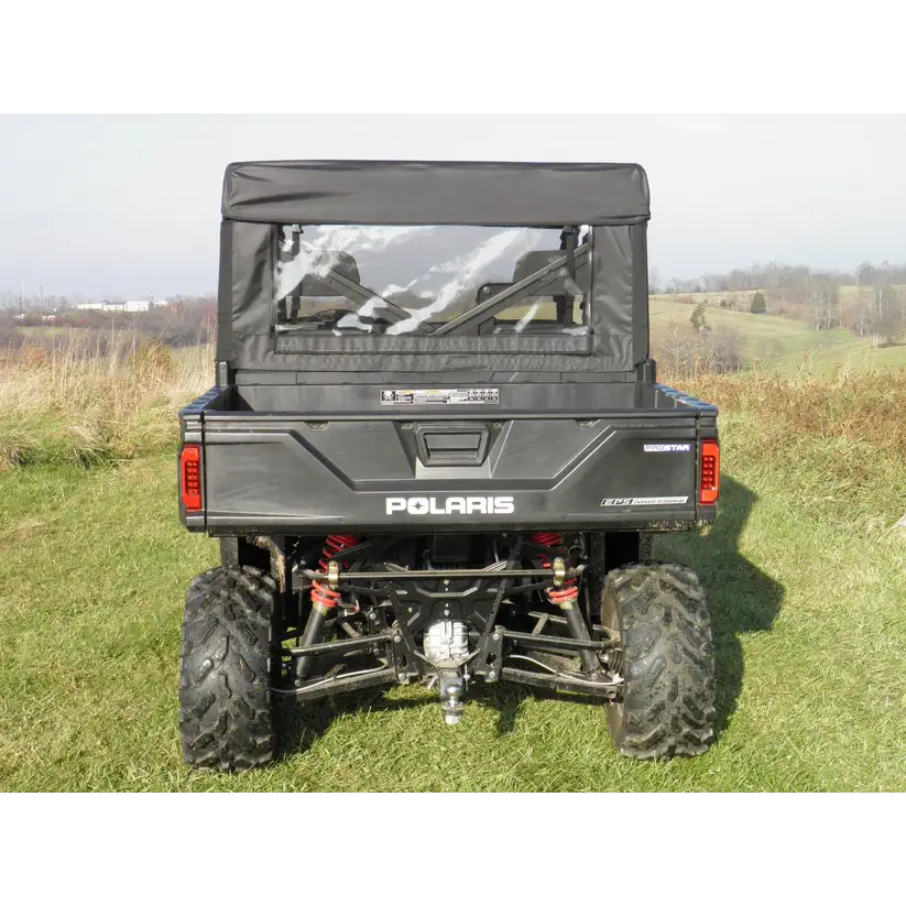 Polaris Ranger Crew 900 - Vinyl Windshield/Top/Rear Combo