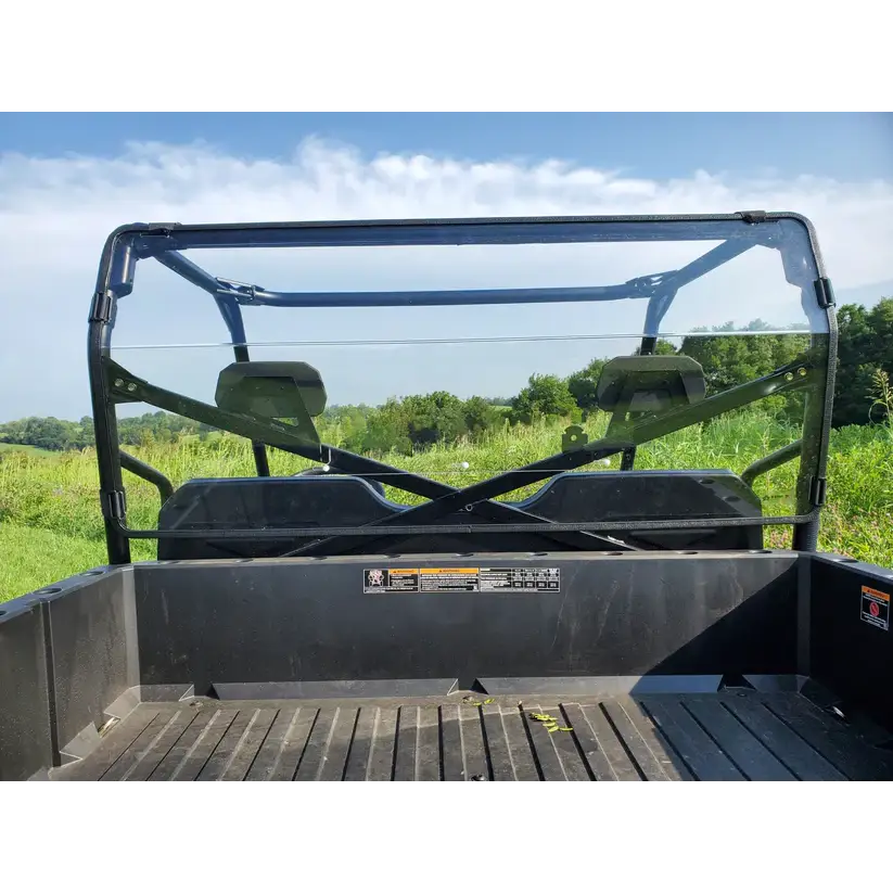 Polaris Ranger Crew Mid-Size 570 - 4 Passenger - Lexan Back Panel w/Vent Option