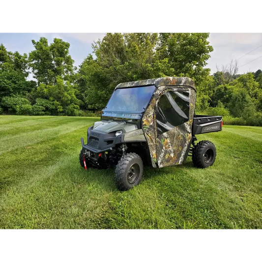 Polaris Ranger Full-Size 570 3-Passenger - Full Cab Enclosure for Hard Windshield