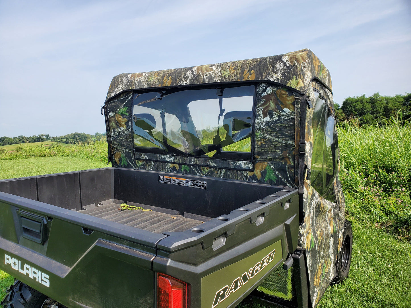Polaris Ranger Full-Size 570 3-Passenger - Full Cab Enclosure for Hard Windshield - Full Cab Enclosure