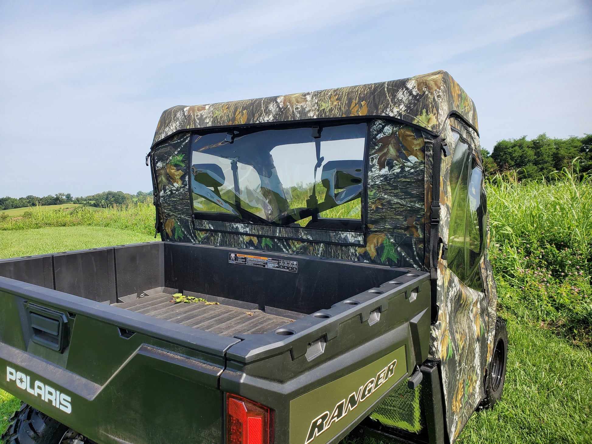 Polaris Ranger Full-Size 570 3-Passenger - Full Cab Enclosure for Hard Windshield - Full Cab Enclosure