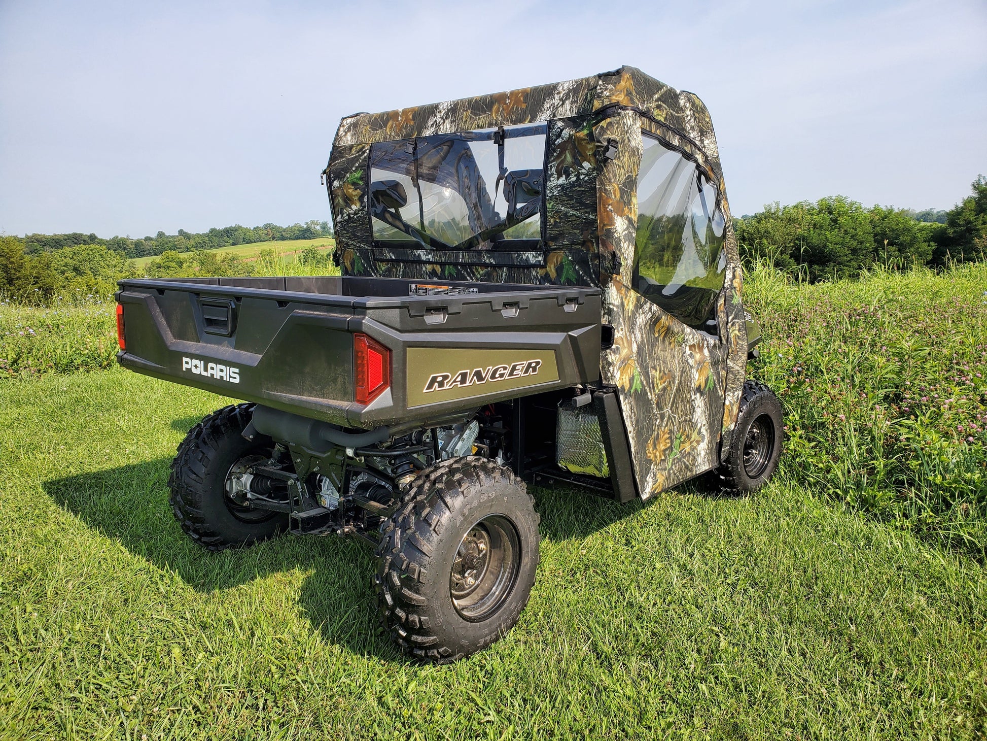 Polaris Ranger Full-Size 570 3-Passenger - Door/Rear Window Combo - Full Door/Back Panel