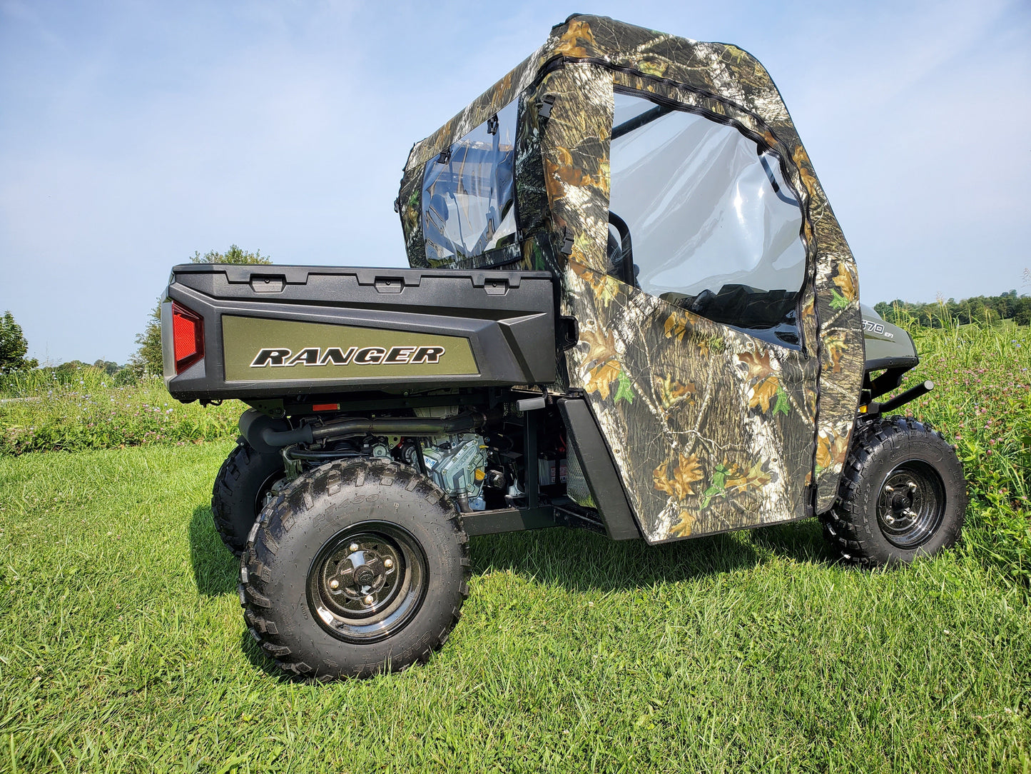 Polaris Ranger Full-Size 570 3-Passenger - Door/Rear Window Combo - Full Door/Back Panel
