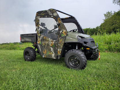 Polaris Ranger Full-Size 570 3-Passenger - Door/Rear Window Combo - Full Door/Back Panel