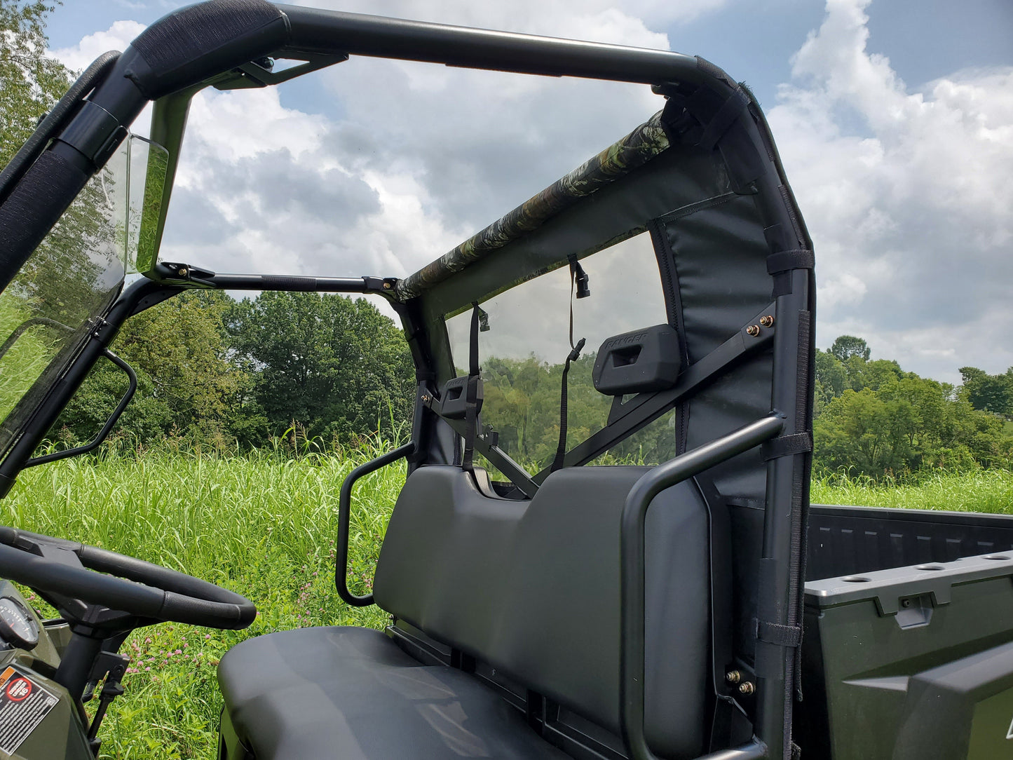 Polaris Ranger Full-Size 570 3-Passenger - Soft Back Panel - Back Panel
