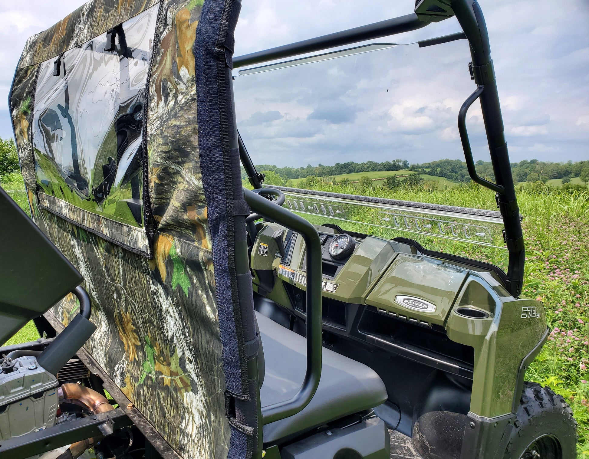 Polaris Ranger Full-Size 570 3-Passenger - Soft Back Panel - Back Panel