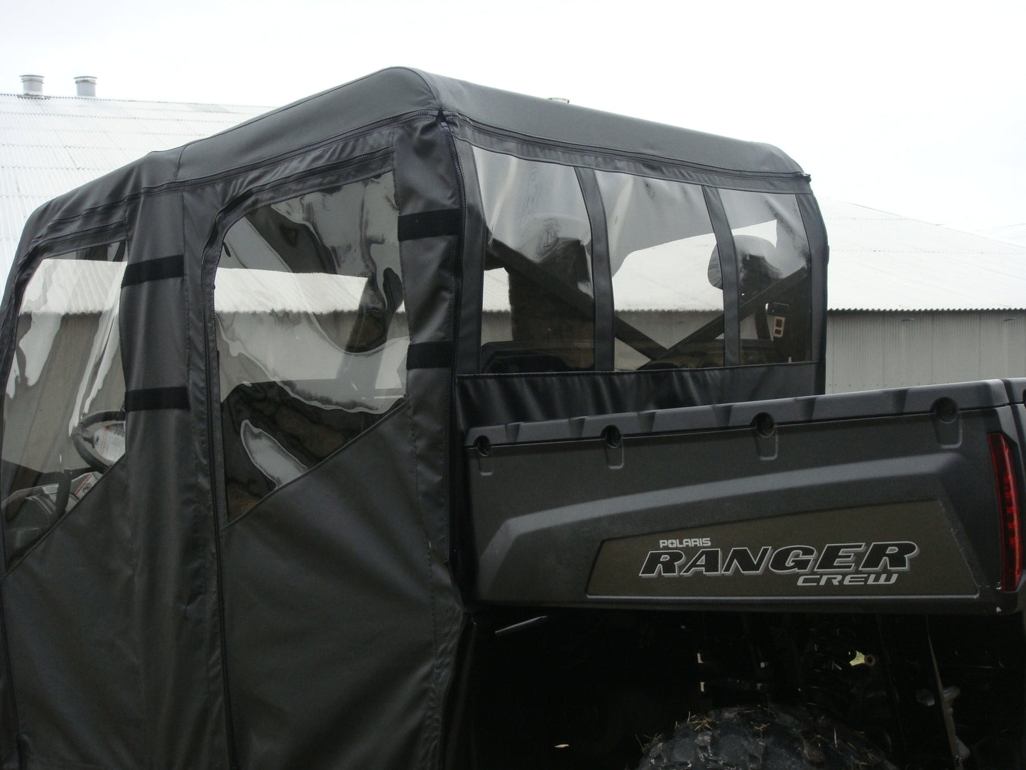 Polaris Ranger Full-Size Crew 570 - 6 Passenger - Full Cab Enclosure for Hard Windshield - Full Cab Enclosure
