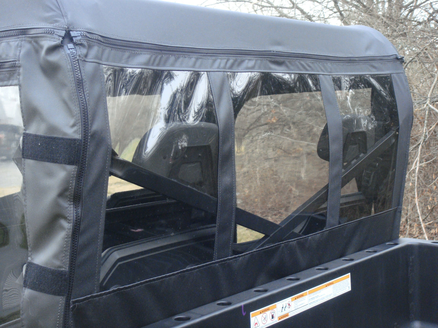 Polaris Ranger Full-Size Crew 570 - 6 Passenger - Full Cab Enclosure for Hard Windshield - Full Cab Enclosure