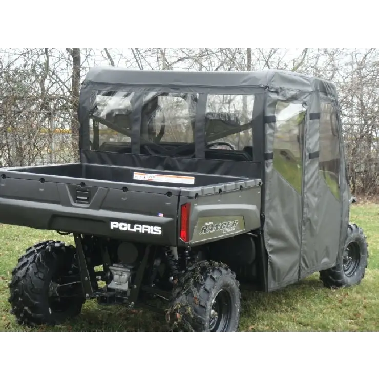 Polaris Ranger Full-Size Crew 570 - 6 Passenger - Full Cab Enclosure for Hard Windshield