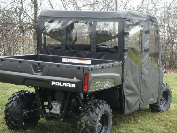 Polaris Ranger Full-Size Crew 570 - 6 Passenger - Full Cab Enclosure for Hard Windshield - Full Cab Enclosure