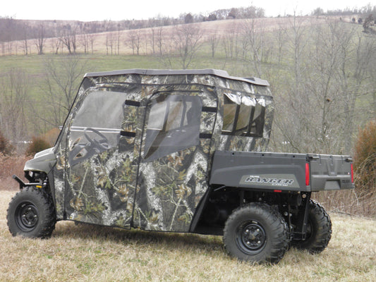 Polaris Ranger Full-Size Crew 570 - 6 Passenger - Door/Rear Window Combo - Full Door/Back Panel