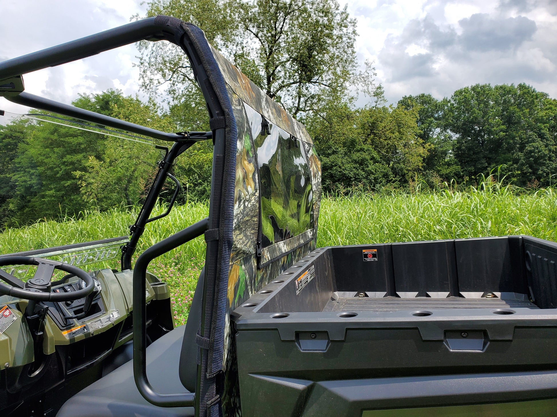 Polaris Ranger Full-Size Crew 570 - 6 Passenger - Soft Back Panel - Back Panel