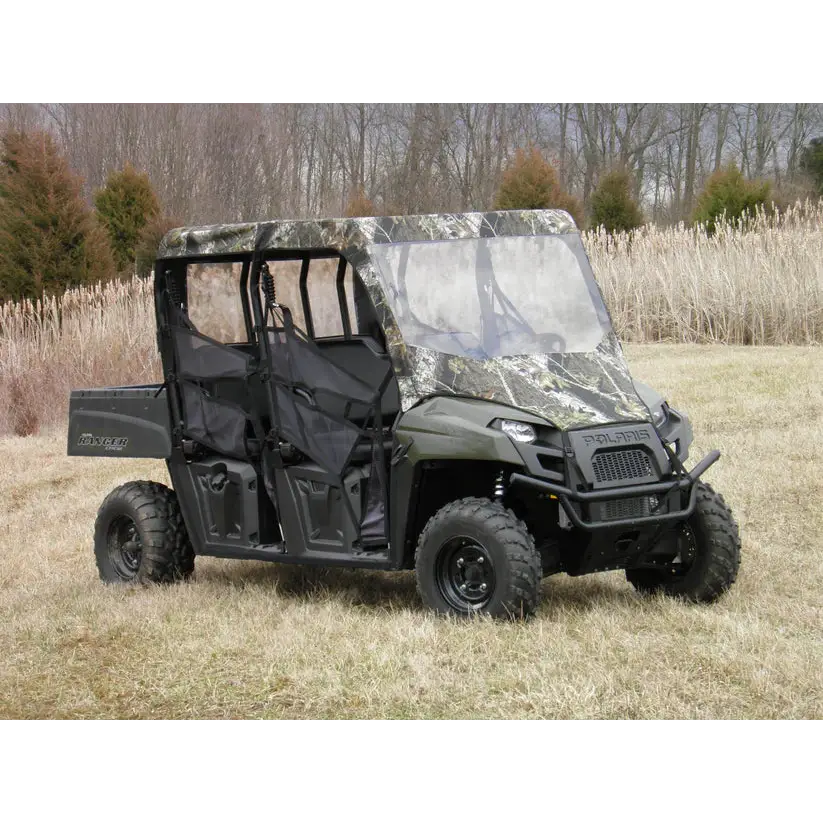 Polaris Ranger Full-Size Crew 570 - 6 Passenger - Vinyl Windshield/Top/Rear Combo