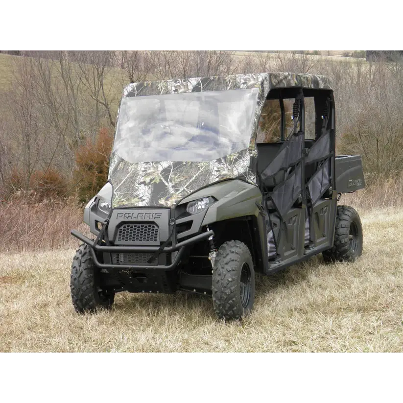 Polaris Ranger Full-Size Crew 570 - 6 Passenger - Vinyl Windshield/Top/Rear Combo
