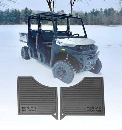 Polaris Ranger Mid Size 570 Rubber Floor Mats - 2 Door / 2 Seat 570 - UTV Rubber floor mats