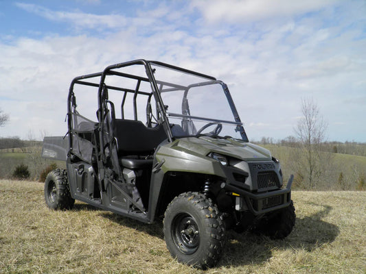 Polaris Ranger Mid-Size Crew - 2 Pc Scratch-Resistant Windshield