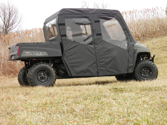 Polaris Ranger Mid-Size Crew - Door/Rear Window Combo - Full Door/Back Panel