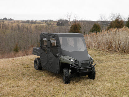 Polaris Ranger Mid-Size Crew - Full Cab Enclosure with Vinyl Windshield - Full Cab Enclosure
