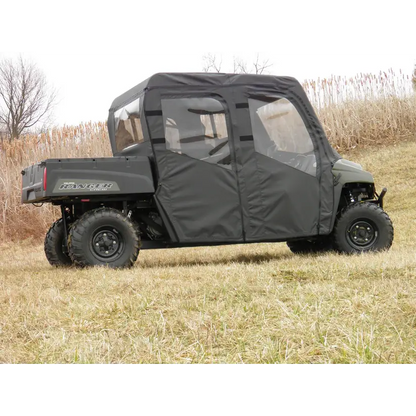 Polaris Ranger Mid-Size Crew - Full Cab Enclosure with Vinyl Windshield