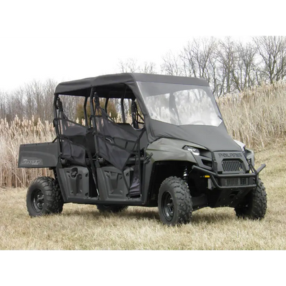 Polaris Ranger Mid-Size Crew - Vinyl Windshield/Top Combo
