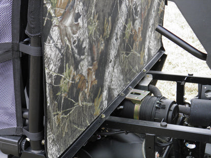 Polaris Ranger Mid-Size Crew - Vinyl Windshield/Top/Rear Combo - Windshield/Roof/Back Panel