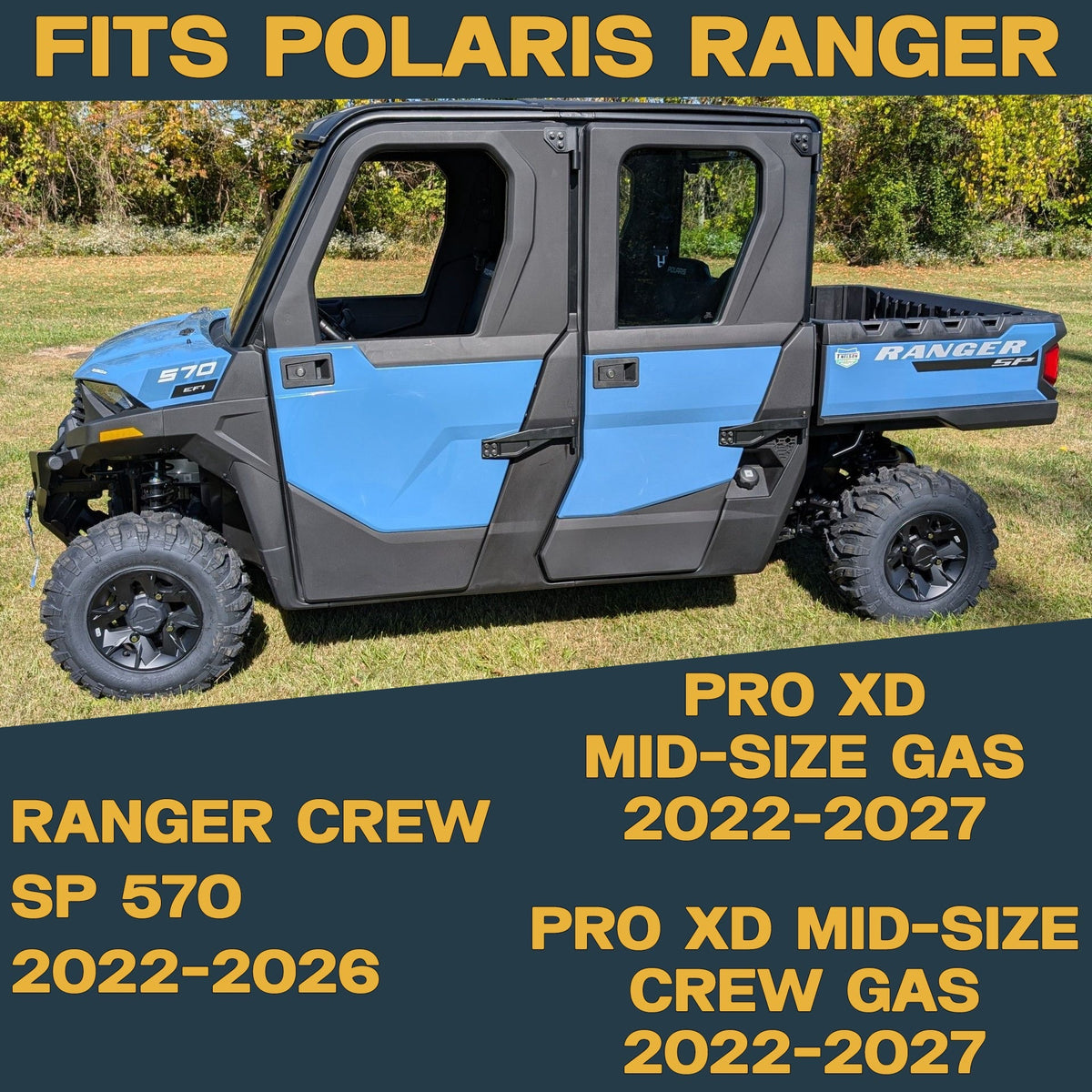 Polaris Ranger PRO XD Mid-Size/Crew SP 570 2022-2027 Ridge Rider Rotor and Pad Kit - Pad & Rotor Kit