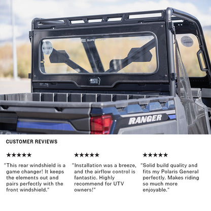 Polaris Ranger Tinted Rear Windshield - Rear Windshield