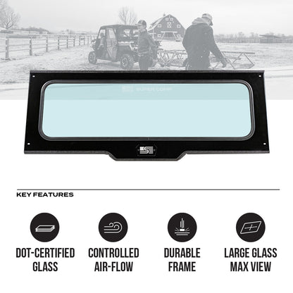 Polaris Ranger Tinted Rear Windshield - Rear Windshield