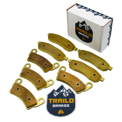 Polaris Ranger XD 1500/Crew XD 1500 2024-2026 Brass Brake Pad Set - Vehicle Parts & Accessories