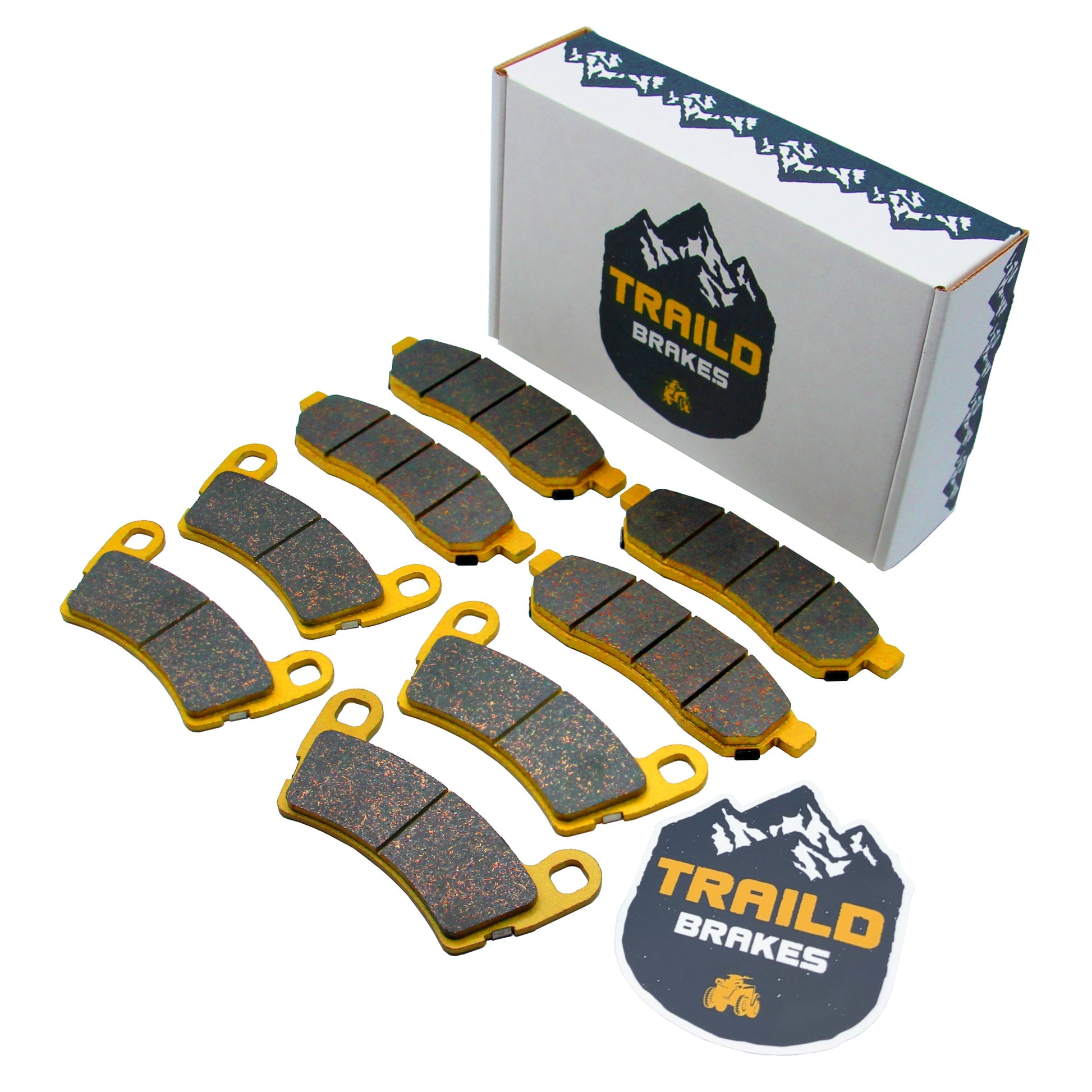 Polaris Ranger XD 1500/Crew XD 1500 2024-2026 Ceramic Brake Pad Set - Vehicle Parts & Accessories