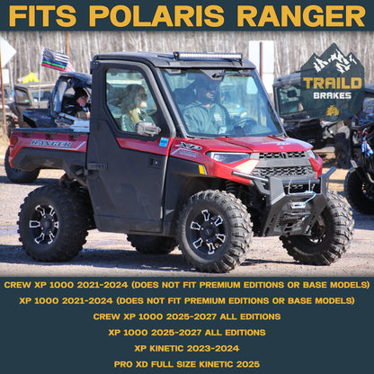 Polaris Ranger XP 1000 / XP Kinetic 2021-2027 Ridge Rider Rotor and Pad Kit - Pad & Rotor Kit