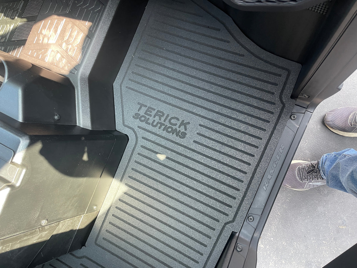 Polaris Ranger XP 1000 Rubber Floor Mats - UTV Rubber floor mats