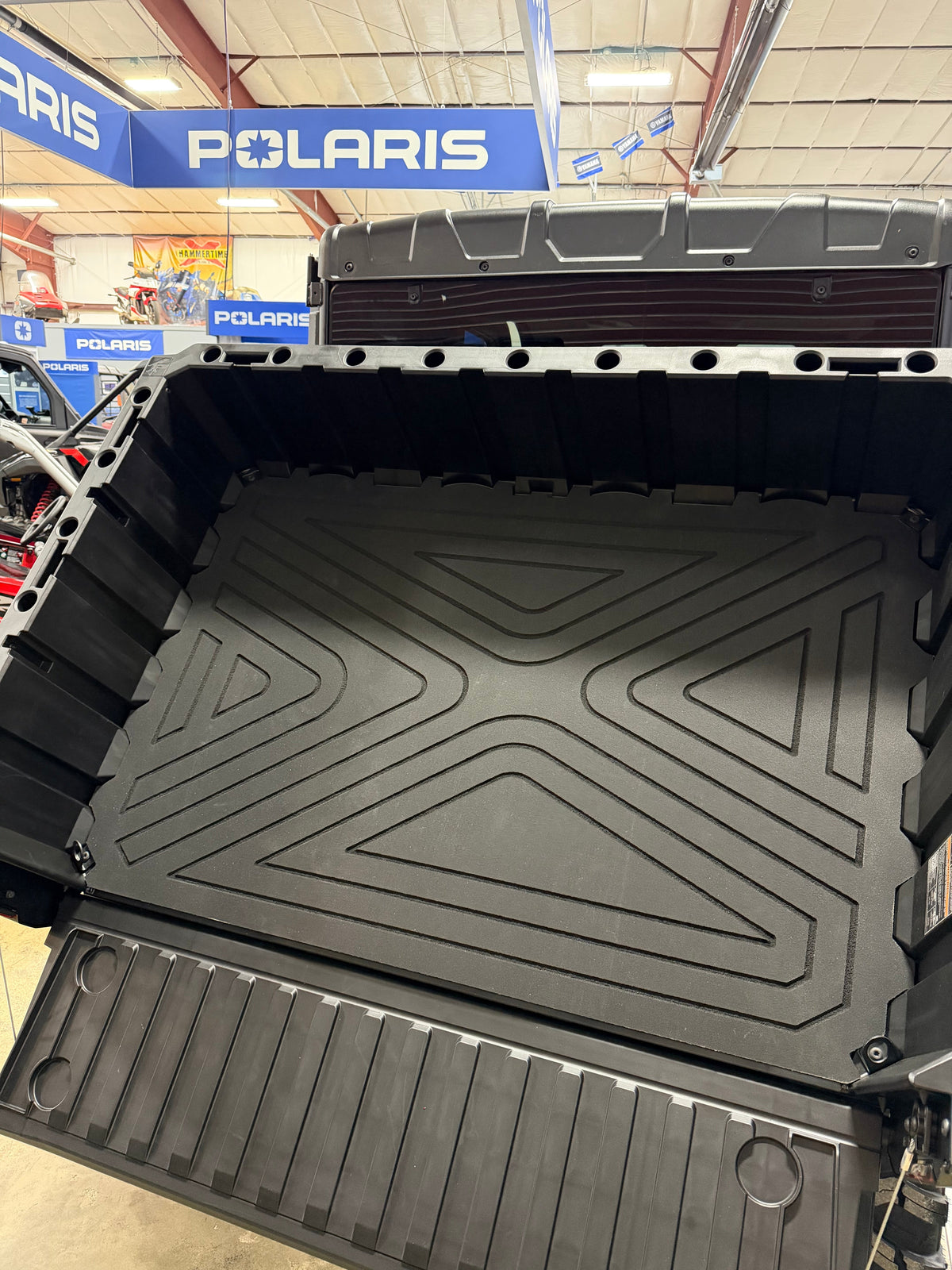 Polaris Ranger XP1000 HD 9mm Rubber Mats (2018 to current) - Bed Mat - Floor Mat