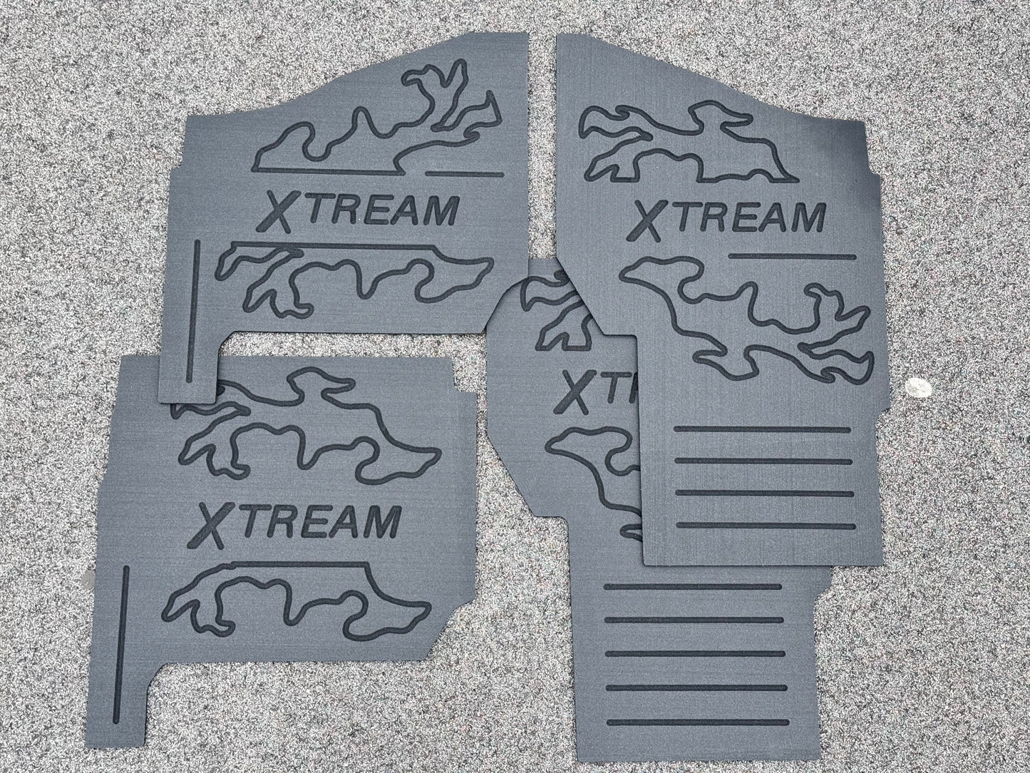 Polaris Ranger XP1000 HD 9mm Rubber Mats (2018 to current) - Floor Mat