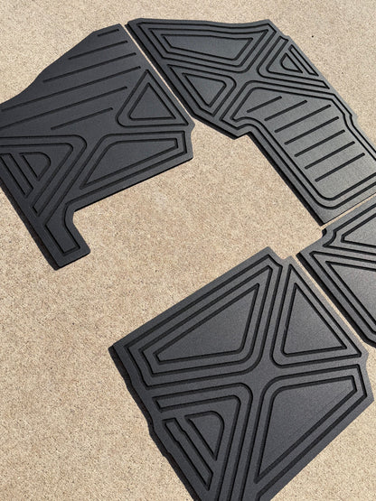 Polaris Ranger XP1000 HD 9mm Rubber Mats (2018 to current) - Floor Mat