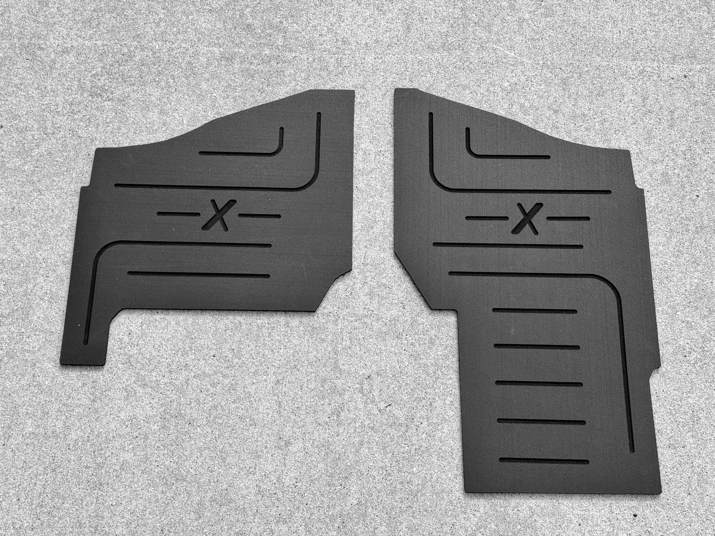 Polaris Ranger XP1000 HD 9mm Rubber Mats (2018 to current) - Floor Mat