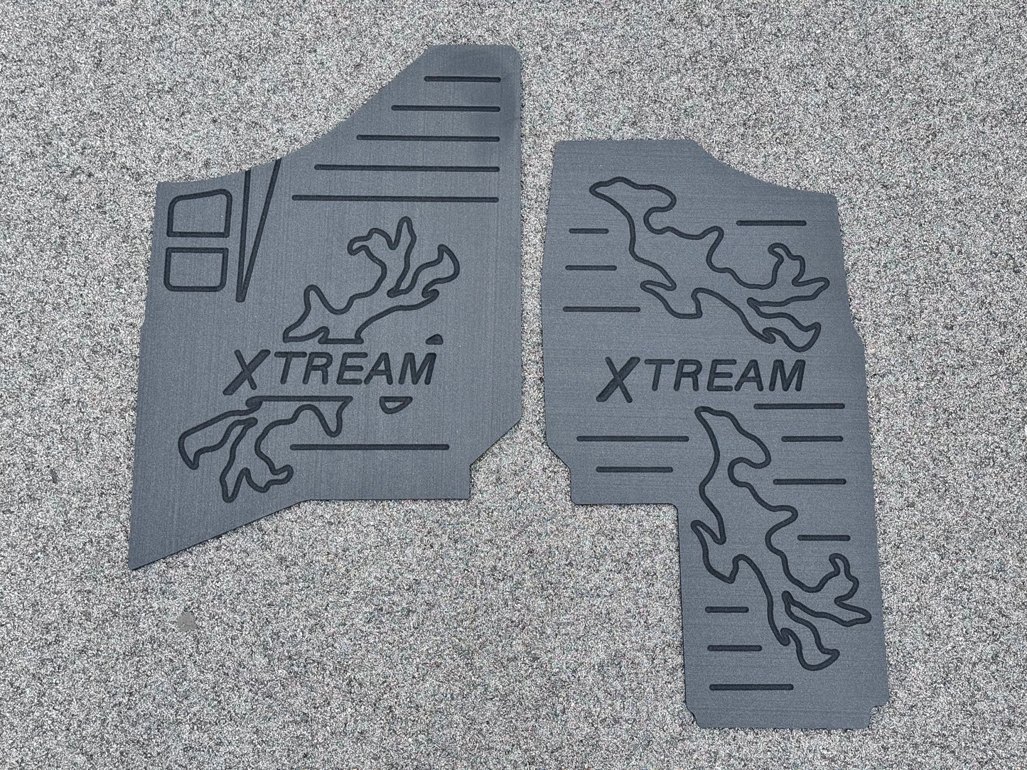 Polaris Ranger XP1000 HD 9mm Rubber Mats (2018 to current) - Floor Mat