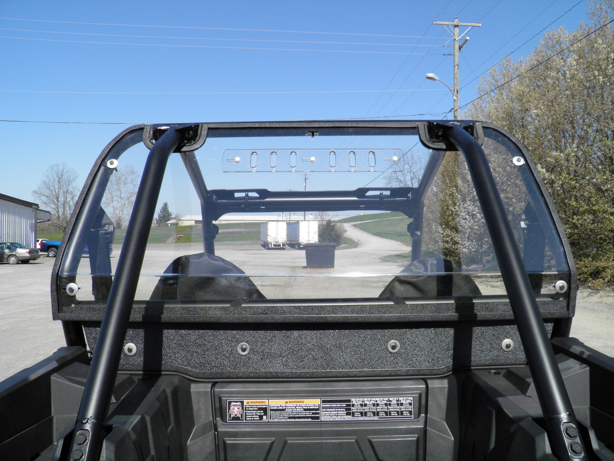 Polaris RZR 1000 - 1 Pc Lexan Back Panel w/Vent Option - Windshields