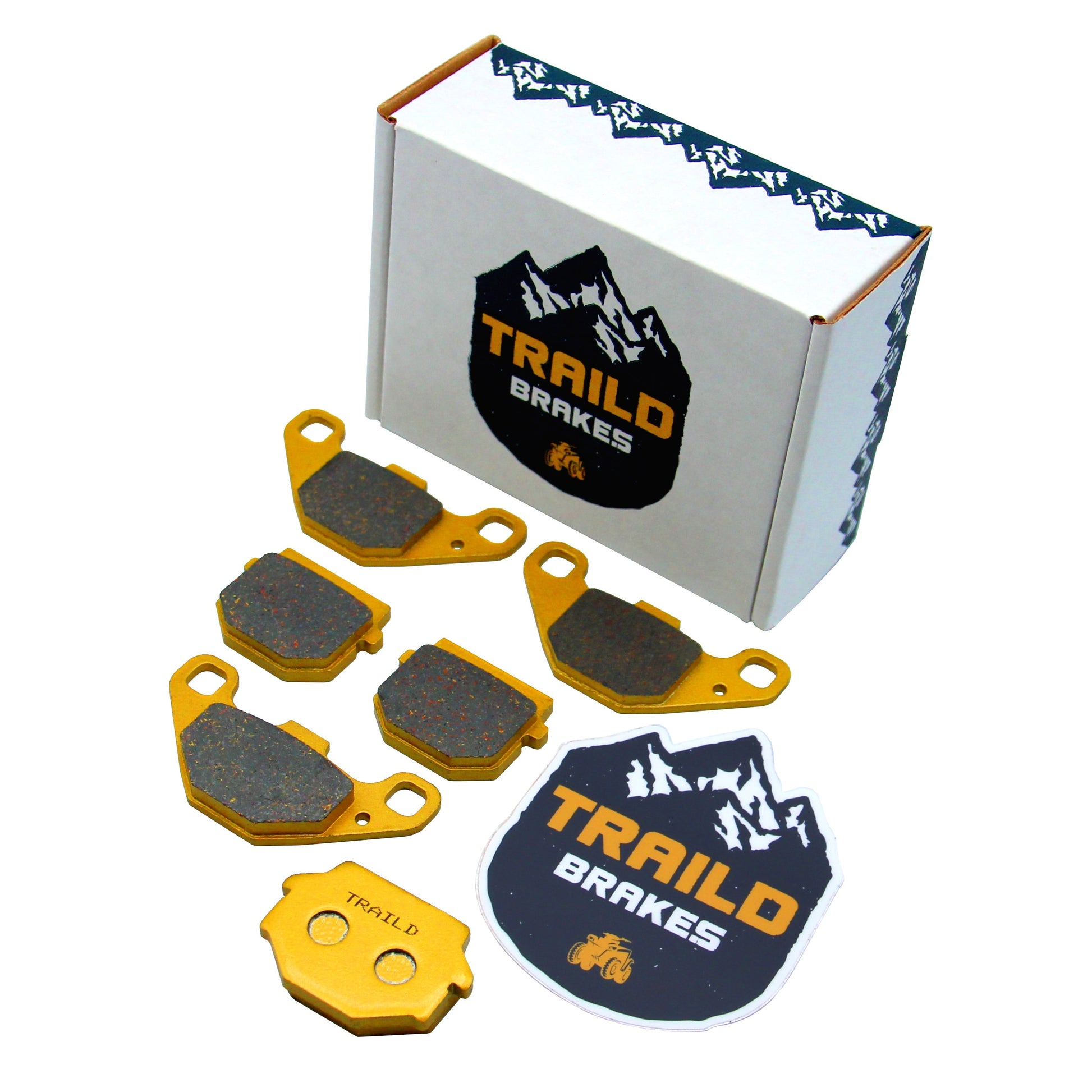 Polaris RZR 170 2017-2021 Ceramic Brake Pad Set - Vehicle Parts & Accessories