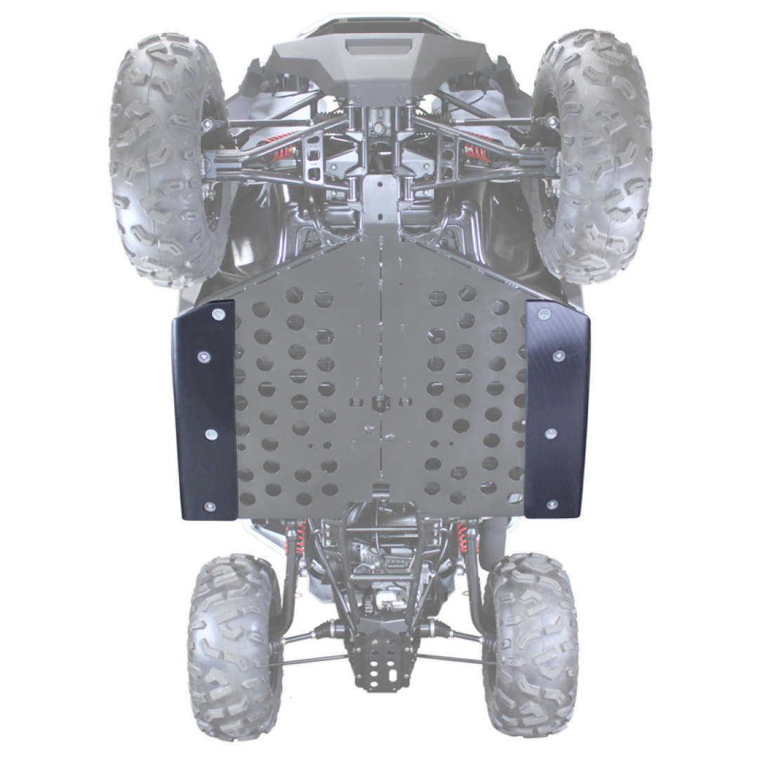 Polaris RZR 200 UHMW Rock Sliders - Rock Sliders