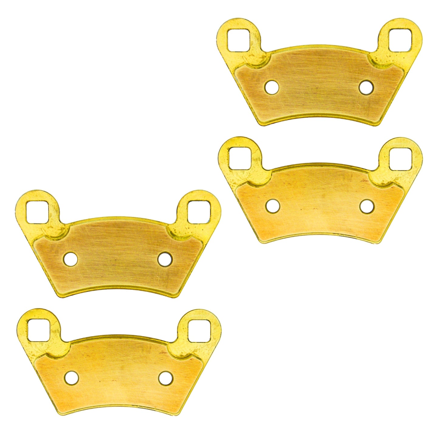 Polaris RZR 4 800/RZR XP 900 2010-2014 Brass Brake Pad Set - Rear Axle Set - Vehicle Parts & Accessories
