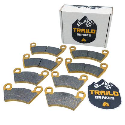 Polaris RZR 4 800/RZR XP 900 2010-2014 Ceramic Brake Pad Set - Vehicle Parts & Accessories