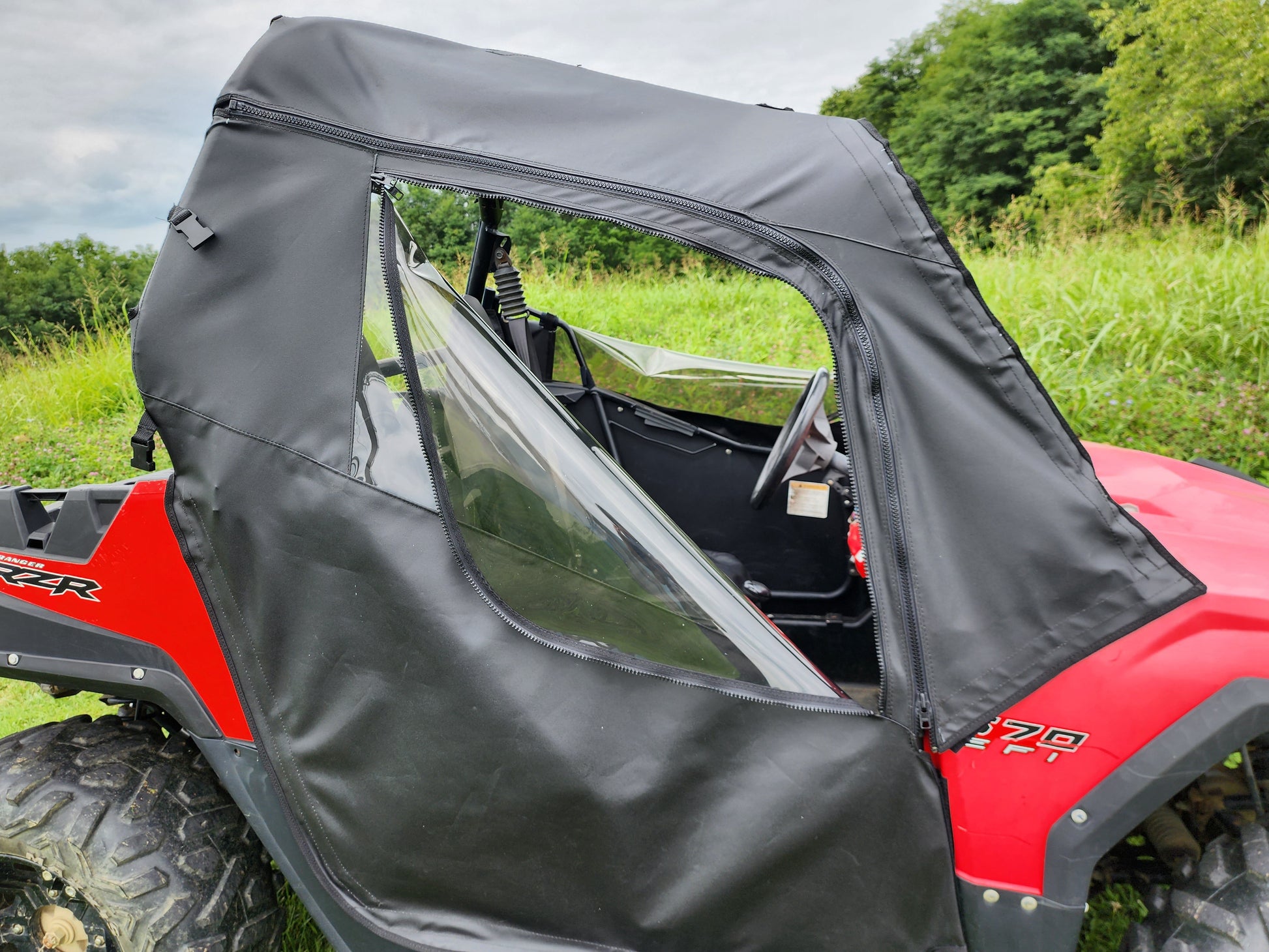 Polaris RZR 570/800/900 - Full Cab Enclosure for Hard Windshield - Full Cab Enclosure