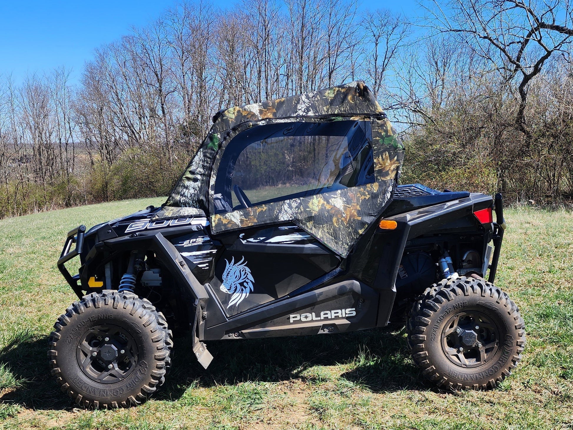 Polaris RZR 900 - Door/Rear Window Combo - Full Door/Back Panel